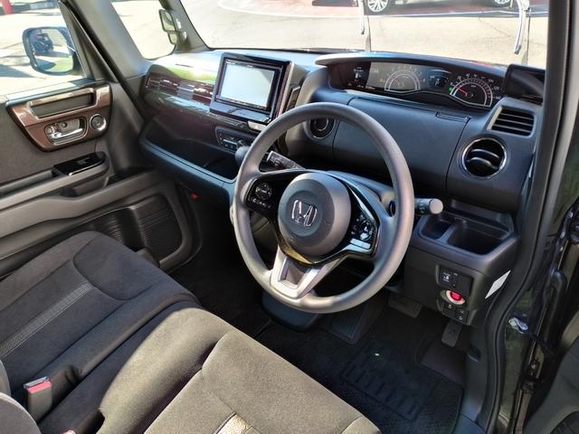 N-BOXカスタム G・Lホンダセンシング 1オーナー 走行22056K 禁煙車 左パワスラ 14アルミ リアスポ Cソナ 4灯LEDライト クルコン ステリモ レーダー ドラレコ SDナビフルセグバックモニターETC スマートキーX2 保証付(45枚目)