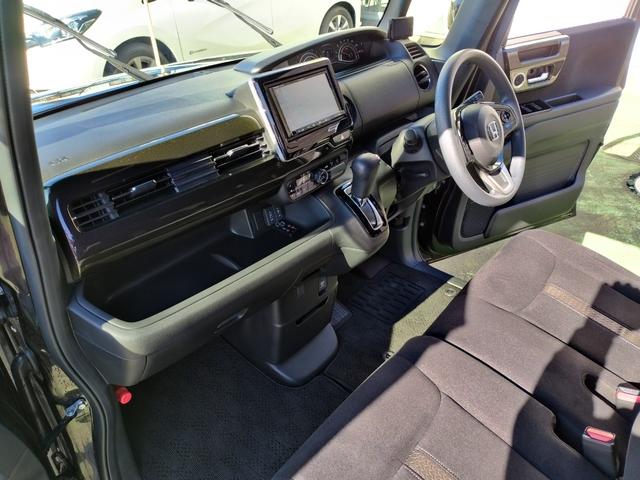 N-BOXカスタム G・Lホンダセンシング 1オーナー 走行22056K 禁煙車 左パワスラ 14アルミ リアスポ Cソナ 4灯LEDライト クルコン ステリモ レーダー ドラレコ SDナビフルセグバックモニターETC スマートキーX2 保証付(49枚目)