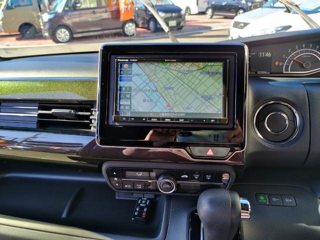 N-BOXカスタム G・Lホンダセンシング 1オーナー 走行22056K 禁煙車 左パワスラ 14アルミ リアスポ Cソナ 4灯LEDライト クルコン ステリモ レーダー ドラレコ SDナビフルセグバックモニターETC スマートキーX2 保証付(68枚目)