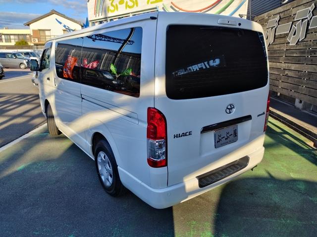 ハイエースバン スーパーGL ダークプライムII 4WDディーゼル 1オナ 走行68934K セーフティセンス 両側電動ドア Cソナ 4灯LED リアスモーク コンビハンドル ナビTVBT全方位モニETC 前後ドラレコ デジタルミラ コンセント保証付(16枚目)