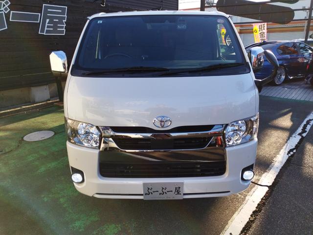 ハイエースバン スーパーGL ダークプライムII 4WDディーゼル 1オナ 走行68934K セーフティセンス 両側電動ドア Cソナ 4灯LED リアスモーク コンビハンドル ナビTVBT全方位モニETC 前後ドラレコ デジタルミラ コンセント保証付(29枚目)