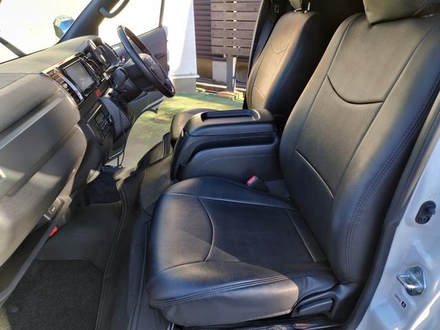 ハイエースバン スーパーGL ダークプライムII 4WDディーゼル 1オナ 走行68934K セーフティセンス 両側電動ドア Cソナ 4灯LED リアスモーク コンビハンドル ナビTVBT全方位モニETC 前後ドラレコ デジタルミラ コンセント保証付(47枚目)