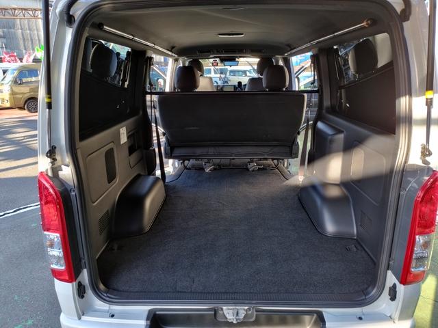 ハイエースバン スーパーGL ダークプライムII 4WDディーゼル 1オナ 走行68934K セーフティセンス 両側電動ドア Cソナ 4灯LED リアスモーク コンビハンドル ナビTVBT全方位モニETC 前後ドラレコ デジタルミラ コンセント保証付(57枚目)