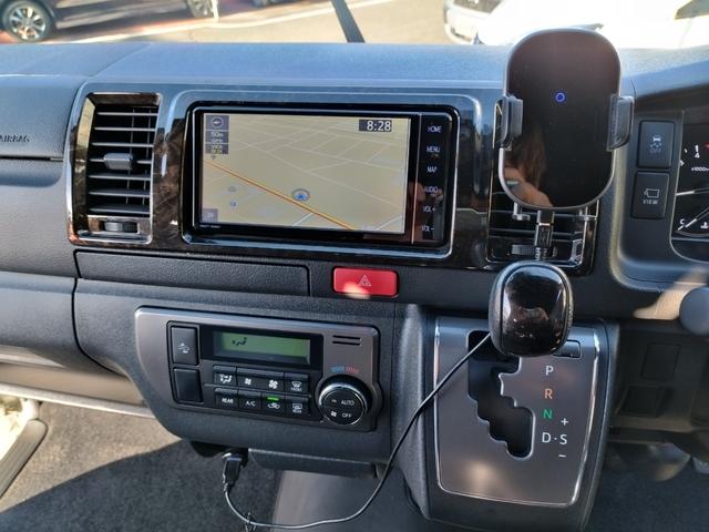 ハイエースバン スーパーGL ダークプライムII 4WDディーゼル 1オナ 走行68934K セーフティセンス 両側電動ドア Cソナ 4灯LED リアスモーク コンビハンドル ナビTVBT全方位モニETC 前後ドラレコ デジタルミラ コンセント保証付(70枚目)