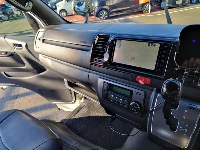 ハイエースバン スーパーGL ダークプライムII 4WDディーゼル 1オナ 走行68934K セーフティセンス 両側電動ドア Cソナ 4灯LED リアスモーク コンビハンドル ナビTVBT全方位モニETC 前後ドラレコ デジタルミラ コンセント保証付(75枚目)