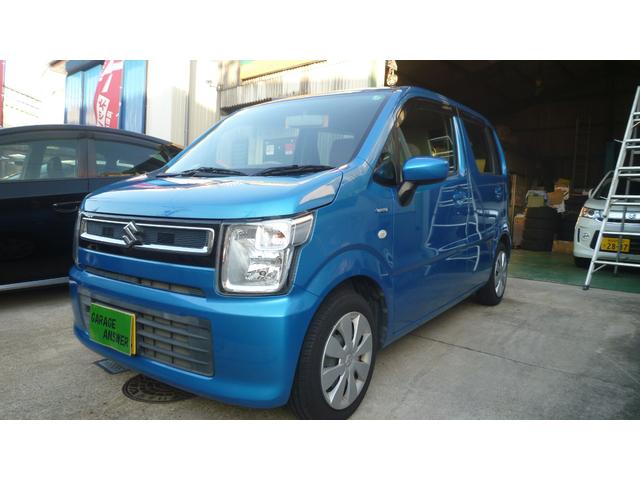 ワゴンＲ ハイブリッドＦＸ　禁煙車　ＣＤオーディオ　電動格納ミラー　リモコンキー　盗難防止システム　プライバシーガラス　ベンチシート　インパネシフト　ドアバイザー　パワーウィンドウ（3枚目）