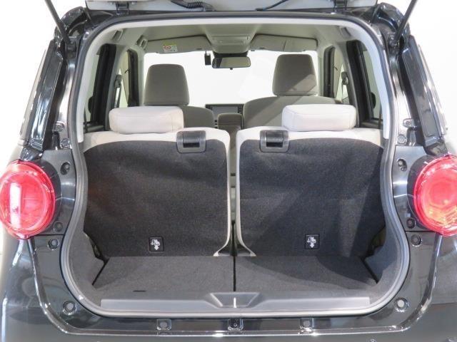 広々としたラゲージスペースを備えています。大きなものや長さのある荷物もしっかりと積み込めます。