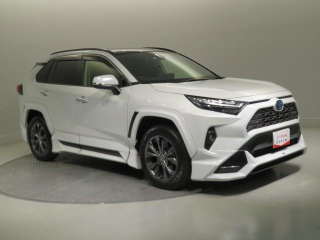 RAV4 ハイブリッドG 衝突被害軽減システム ETC ドラレコ サンルーフ 電動シート オートクルーズコントロール LEDヘッドランプ スマートキー キーレス 4WD ハイブリッド ワンオーナー(7枚目)