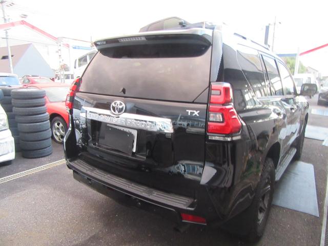 ランドクルーザープラド ＴＸ　Ｌパッケージ　７人乗り　４ＷＤ　ＭＵＤ　ＶＡＮＣＥ１７インチアルミ　アルパイン９インチナビＴＶ（Ｘ９ＮＸＬ）　２．０ＥＴＣ　デジタルインナーミラー　Ｆ　Ｒドラレコ　黒革シート　バックモニター（3枚目）