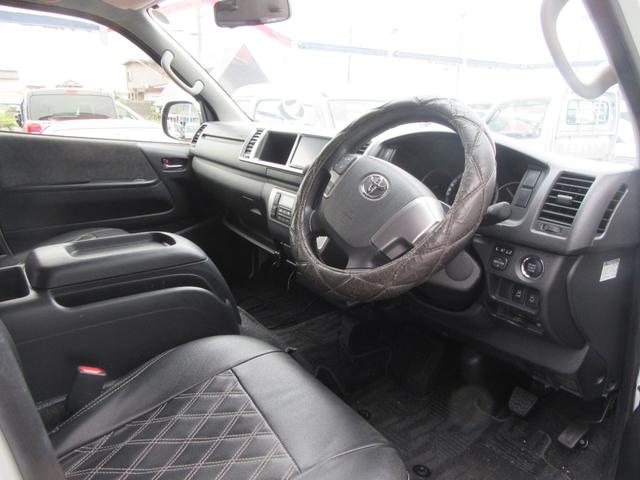 ハイエースワゴン 　ファインテックツアラー　４ＷＤ　Ｆ．Ｒドラレコ　バックモニター　１０人乗り　両側パワースライドドア　メモリーナビＴＶ（ＣＮ－ＲＥ０５ＷＤ）（5枚目）