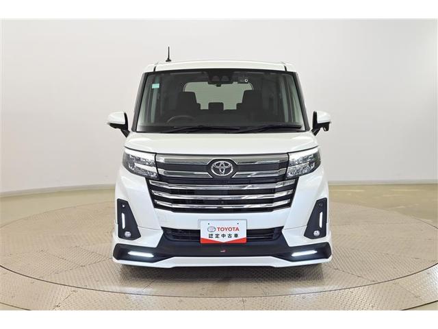 ルーミー カスタムG-T フルセグ地デジTV メモリーナビ マルチビューカメラ 禁煙 1オーナー ETC付 ドラレコ エアロ 両側電スラ ブルートゥースオーディオ クルコン 前席シートヒーター 衝突軽減ブレーキシステム(2枚目)