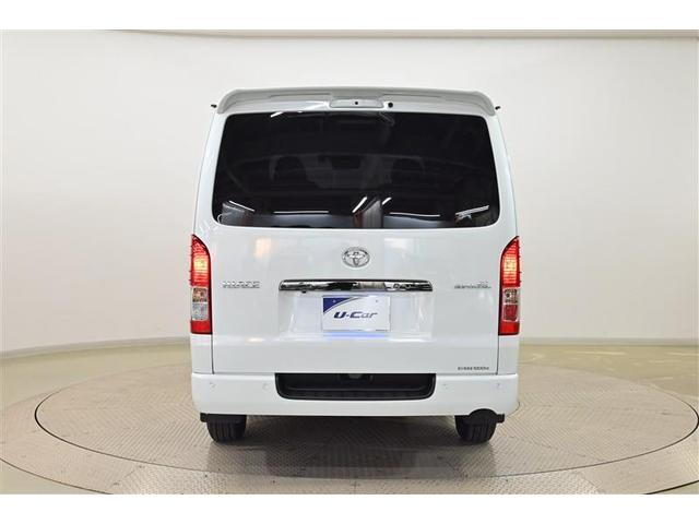 ハイエースバン スーパーGL ダークプライム 両側電動ドア 禁煙車 記録簿有 DVD再生 キーレス 4WD ETC 横滑り防止機能 メモリーナビ ドラレコ LEDヘッドランプ 1オーナー 100V パノラミックビュー Bluetooth接続(3枚目)