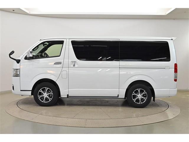 ハイエースバン スーパーGL ダークプライム 両側電動ドア 禁煙車 記録簿有 DVD再生 キーレス 4WD ETC 横滑り防止機能 メモリーナビ ドラレコ LEDヘッドランプ 1オーナー 100V パノラミックビュー Bluetooth接続(5枚目)