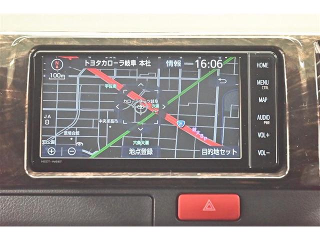 ハイエースバン スーパーGL ダークプライム 両側電動ドア 禁煙車 記録簿有 DVD再生 キーレス 4WD ETC 横滑り防止機能 メモリーナビ ドラレコ LEDヘッドランプ 1オーナー 100V パノラミックビュー Bluetooth接続(9枚目)