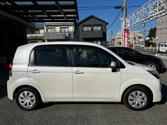 スペイド Ｆ　ＥＴＣ、バックカメラ、保証付き、キー２個、純正ナビ（フルセグ、Ｂｌｕｅｔｏｏｔｈ、ＤＶＤ）、左オートスライドドア、車検有（5枚目）