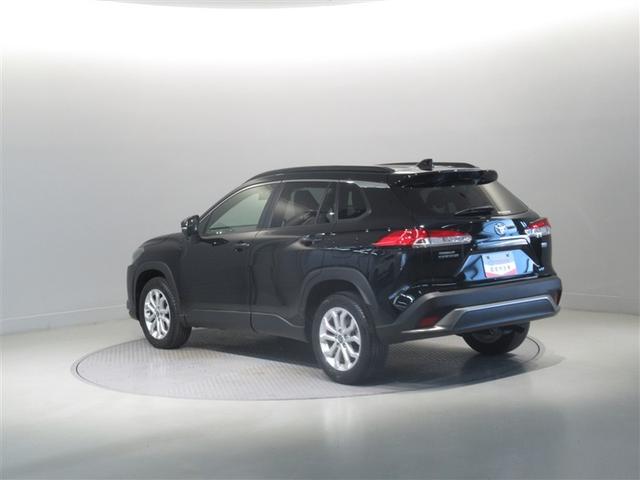 カローラクロス ハイブリッド　Ｓ　衝突被害軽減システム　メモリーナビ　バックカメラ　ＥＴＣ　ミュージックプレイヤー接続可　オートクルーズコントロール　ＬＥＤヘッドランプ　スマートキー　キーレス　ハイブリッド　ワンオーナー（4枚目）