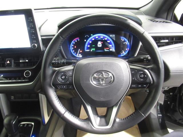 カローラクロス ハイブリッド　Ｓ　衝突被害軽減システム　メモリーナビ　バックカメラ　ＥＴＣ　ミュージックプレイヤー接続可　オートクルーズコントロール　ＬＥＤヘッドランプ　スマートキー　キーレス　ハイブリッド　ワンオーナー（16枚目）