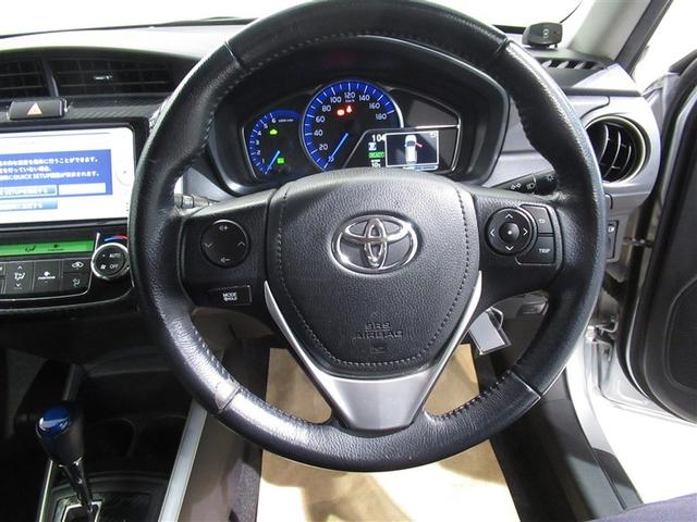 カローラフィールダー ハイブリッドG メモリーナビ ワンセグ ETC CD ミュージックプレイヤー接続可 キーレス ハイブリッド ワンオーナー(16枚目)