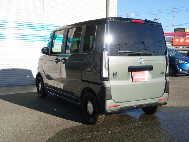 N-BOXジョイ ベースグレード 届出済未使用車 被害軽減ブレーキ 運転席/助手席シートヒーター 左側電動スライドドア 電動制御パーキングブレーキ オートブレーキホールド ロールサンシェード 360°スーパーUV・IRカット(8枚目)