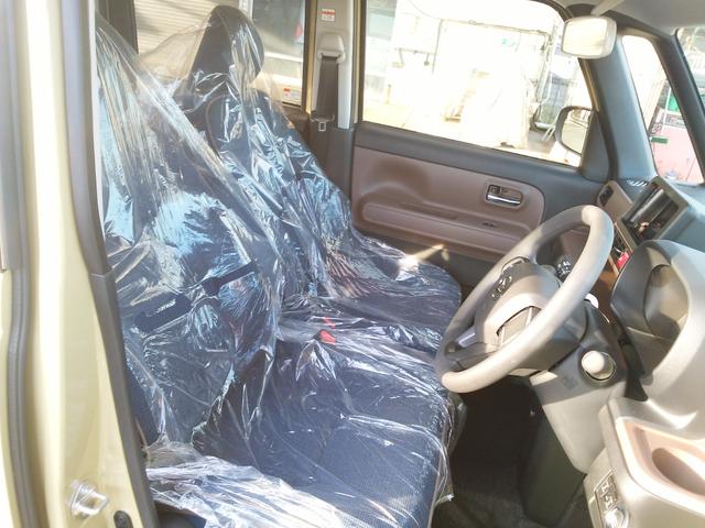 ムーヴキャンバス セオリーＸ　届出済未使用車　被害軽減ブレーキ　ＬＥＤヘッドライト　両側電動スライドドア　足踏み式パーキングブレーキ　バックカメラ　コーナーセンサー　オートエアコン　スマートキー（32枚目）