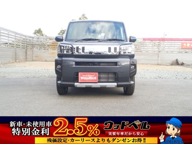 タフト Ｇ　クロムベンチャー　届出済未使用車　被害軽減ブレーキ　運転手／助手席シートヒーター　パノラマモニター　ＬＥＤヘッドランプ　ＬＥＤフォグランプ　スマートキー　電動パーキングブレーキ　本革巻ステアリング　アルミホイール（3枚目）