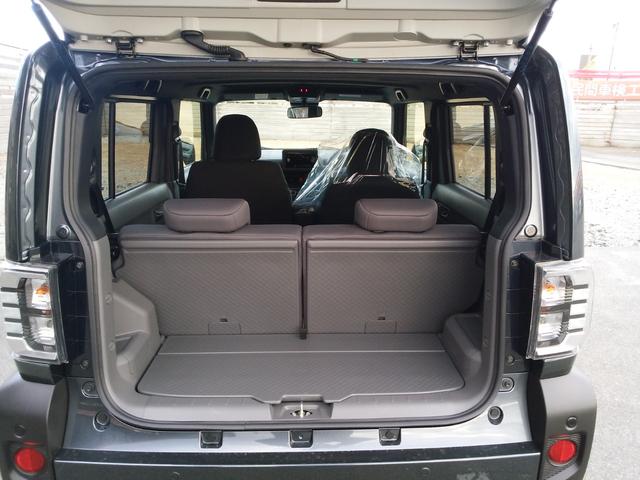 タフト Ｇ　クロムベンチャー　届出済未使用車　被害軽減ブレーキ　運転手／助手席シートヒーター　パノラマモニター　ＬＥＤヘッドランプ　ＬＥＤフォグランプ　スマートキー　電動パーキングブレーキ　本革巻ステアリング　アルミホイール（13枚目）