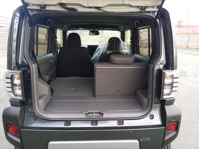 タフト Ｇ　クロムベンチャー　届出済未使用車　被害軽減ブレーキ　運転手／助手席シートヒーター　パノラマモニター　ＬＥＤヘッドランプ　ＬＥＤフォグランプ　スマートキー　電動パーキングブレーキ　本革巻ステアリング　アルミホイール（34枚目）