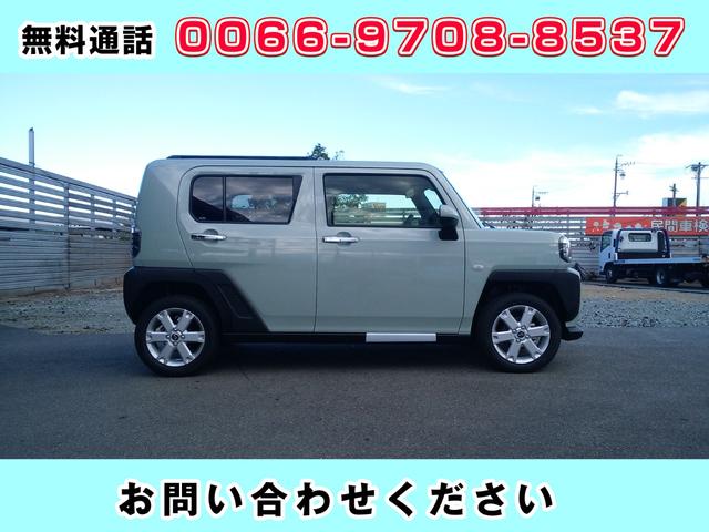 タフト Ｇ　クロムベンチャー　届出済未使用車　被害軽減ブレーキ　運転手／助手席シートヒーター　全方位カメラ　ＬＥＤヘッドランプ　ＬＥＤフォグランプ　スマートキー　プッシュスタート　電動パーキング　本革巻ステアリング　アルミホイール（5枚目）