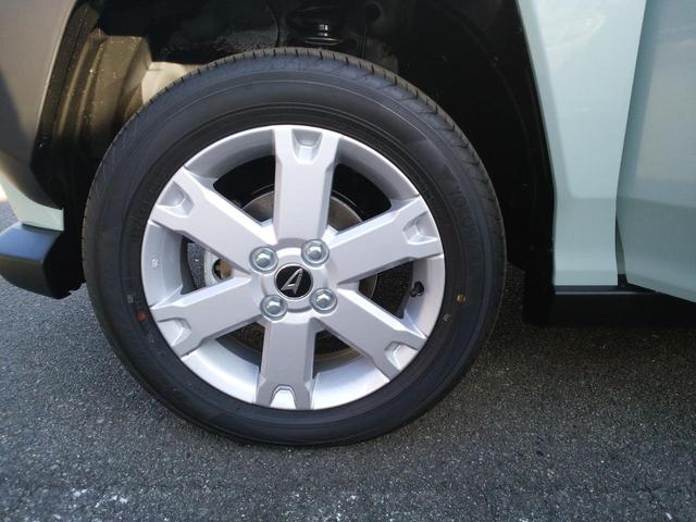 タフト Ｇ　クロムベンチャー　届出済未使用車　被害軽減ブレーキ　運転手／助手席シートヒーター　全方位カメラ　ＬＥＤヘッドランプ　ＬＥＤフォグランプ　スマートキー　プッシュスタート　電動パーキング　本革巻ステアリング　アルミホイール（19枚目）