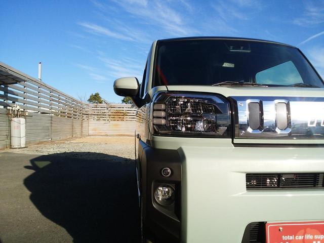 タフト Ｇ　クロムベンチャー　届出済未使用車　被害軽減ブレーキ　運転手／助手席シートヒーター　全方位カメラ　ＬＥＤヘッドランプ　ＬＥＤフォグランプ　スマートキー　プッシュスタート　電動パーキング　本革巻ステアリング　アルミホイール（36枚目）