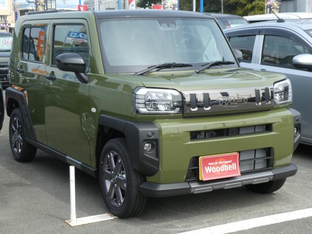 タフト Ｇ　ダーククロムベンチャー　届出済未使用車　メーカー保証付　スマートキー　バックカメラ　シートヒーター　パーキングセンサー　被害軽減ブレーキ（4枚目）