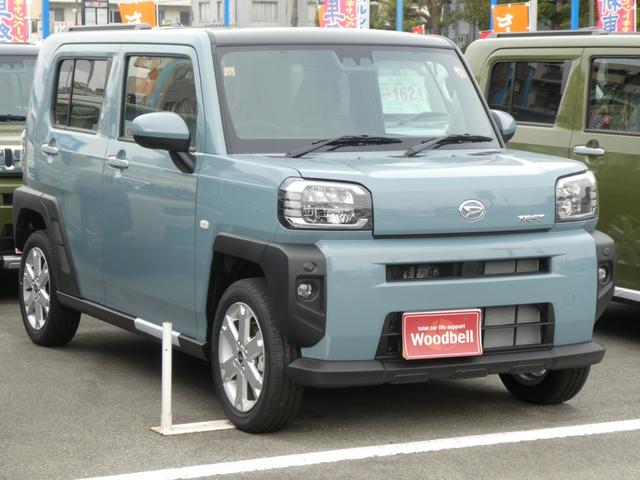 タフト Ｇ　届出済未使用車　メーカー保証付　スマートキー　バックカメラ　シートヒーター　電動パーキングブレーキ　パーキングセンサー　被害軽減ブレーキ（4枚目）