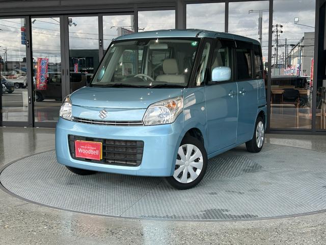 スペーシア Ｘ　車検整備２年付　ＧＯＯ保証１年付　ＧＯＯ鑑定車　スマートキー　ＣＤデッキ　ＥＴＣ　両側パワースライドドア　プッシュスタート　アイドリングストップ（3枚目）