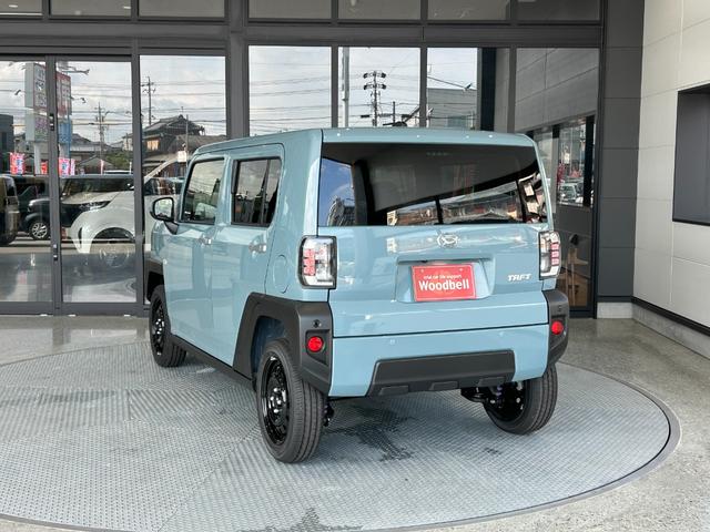 タフト Ｘ　届出済未使用　メーカー保証付　被害軽減ブレーキ　電動パーキングブレーキ　プッシュボタンスタート　スカイフィールトップ　キーフリーシステム　オートブレーキホールド機能　バックカメラ　ＵＳＢソケット（9枚目）