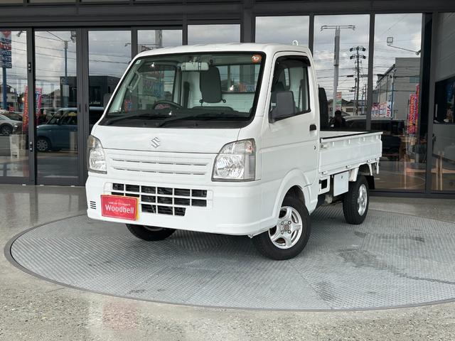 キャリイトラック ＫＣエアコン・パワステ農繁仕様　ＧＯＯ鑑定車　Ｇｏｏ保証付き　点検整備付き　４ＷＤ　５ＭＴ　ミラー型ドライブレコーダー　ＡＭ／ＦＭラジオ　パワーステアリング（3枚目）