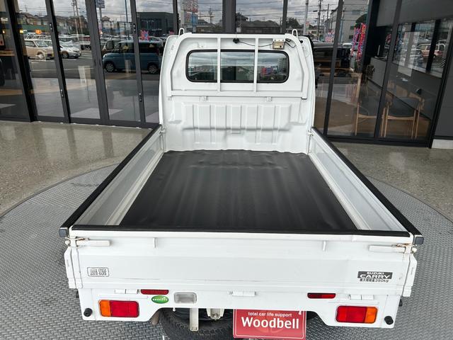 キャリイトラック ＫＣエアコン・パワステ農繁仕様　ＧＯＯ鑑定車　Ｇｏｏ保証付き　点検整備付き　４ＷＤ　５ＭＴ　ミラー型ドライブレコーダー　ＡＭ／ＦＭラジオ　パワーステアリング（19枚目）