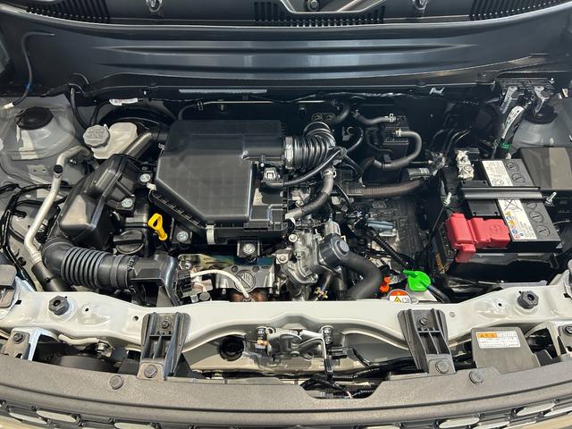 クロスビー ハイブリッドＭＺ　新車　ブラックタフ２トーン　アップグレードパッケージ　メーカー保証付　全方位モニター付メモリーナビ　被害軽減ブレーキ　ＬＥＤヘッドライト　ＬＥＤフォグランプ　シートヒーター　電動格納ミラー（22枚目）