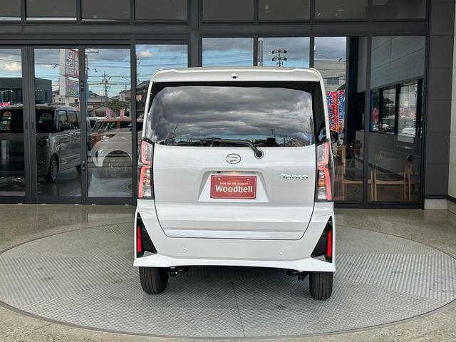 タント カスタムX 届出済未使用 メーカー保証付 パノラマモニター 被害軽減ブレーキ 両側パワースライド 電動パーキングブレーキ LEDヘッドライト/フォグランプ シートヒーター 360°スーパーUV&IRカットガラス(8枚目)