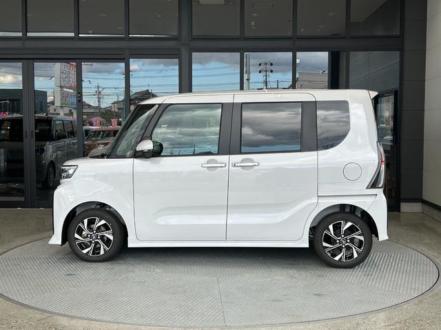 タント カスタムX 届出済未使用 メーカー保証付 パノラマモニター 被害軽減ブレーキ 両側パワースライド 電動パーキングブレーキ LEDヘッドライト/フォグランプ シートヒーター 360°スーパーUV&IRカットガラス(10枚目)