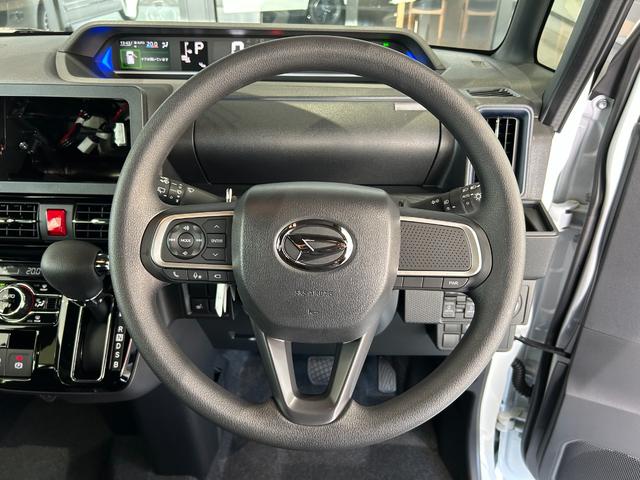 タント カスタムX 届出済未使用 メーカー保証付 パノラマモニター 被害軽減ブレーキ 両側パワースライド 電動パーキングブレーキ LEDヘッドライト/フォグランプ シートヒーター 360°スーパーUV&IRカットガラス(28枚目)