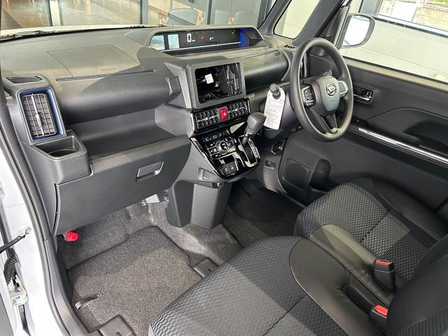 タント カスタムX 届出済未使用 メーカー保証付 パノラマモニター 被害軽減ブレーキ 両側パワースライド 電動パーキングブレーキ LEDヘッドライト/フォグランプ シートヒーター 360°スーパーUV&IRカットガラス(50枚目)