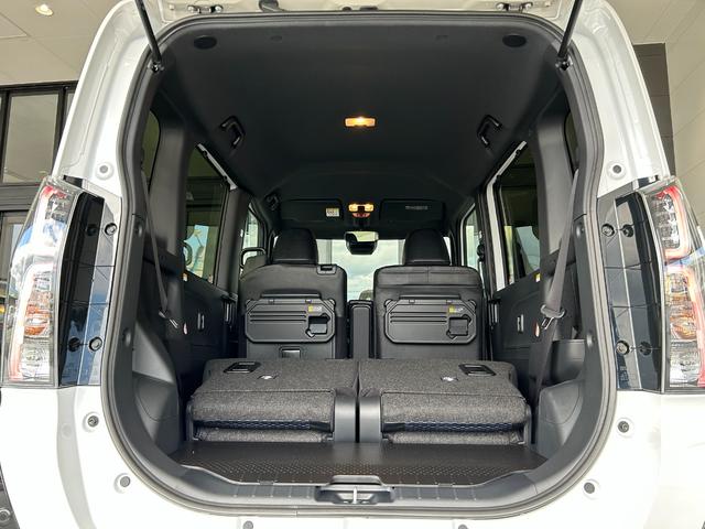 タント カスタムX 届出済未使用 メーカー保証付 パノラマモニター 被害軽減ブレーキ 両側パワースライド 電動パーキングブレーキ LEDヘッドライト/フォグランプ シートヒーター 360°スーパーUV&IRカットガラス(55枚目)