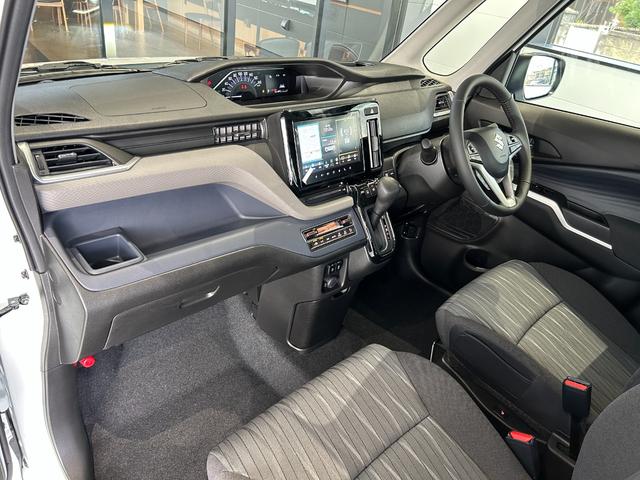 ソリオ ハイブリッドMZ 新車 全方位モニター付メモリーナビ LEDヘッドライト LEDフォグランプ シートヒーター スリムサーキュレーター ロールサンシェード 電動パーキングブレーキ 両側パワースライドドア(59枚目)