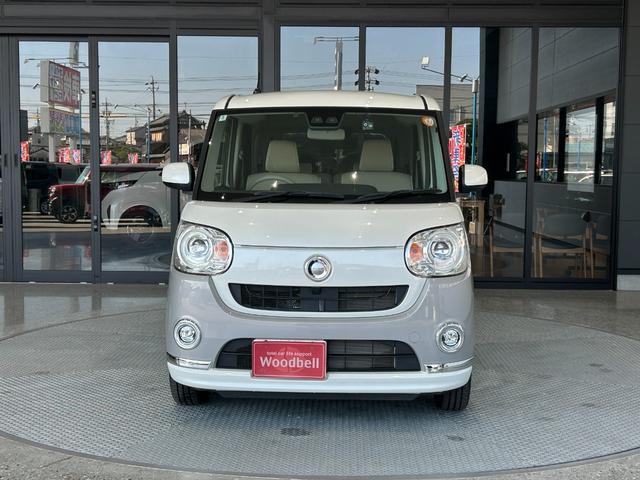 ムーヴキャンバス Gメイクアップ SAIII 点検整備付 GOO鑑定車 GOO保証1年付 カーナビ バックカメラ ETC スマートキー プッシュスタート 被害軽減ブレーキ 両側パワースライドドア 電動格納ミラー フォグランプ オートライト(4枚目)