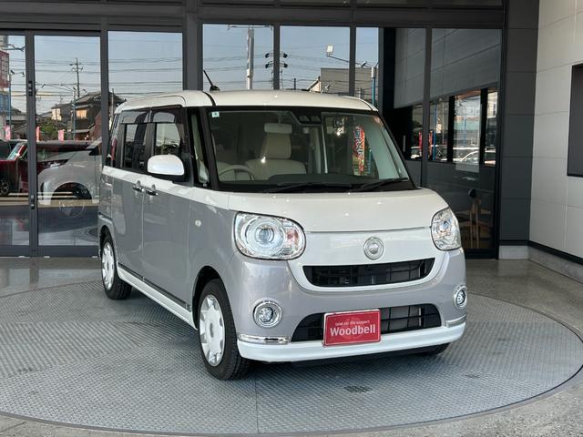 ムーヴキャンバス Gメイクアップ SAIII 点検整備付 GOO鑑定車 GOO保証1年付 カーナビ バックカメラ ETC スマートキー プッシュスタート 被害軽減ブレーキ 両側パワースライドドア 電動格納ミラー フォグランプ オートライト(5枚目)