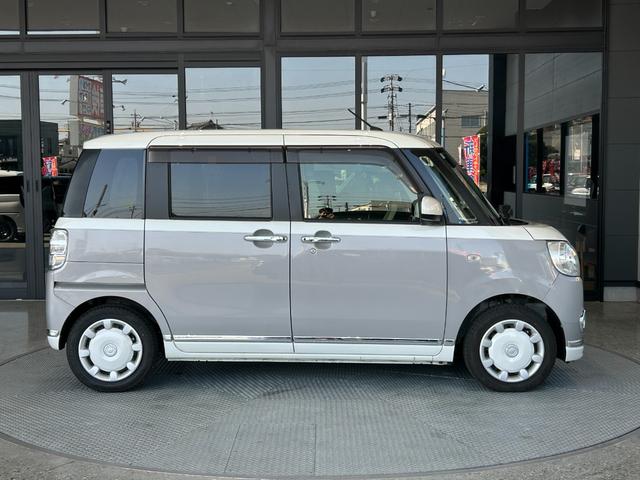 ムーヴキャンバス Gメイクアップ SAIII 点検整備付 GOO鑑定車 GOO保証1年付 カーナビ バックカメラ ETC スマートキー プッシュスタート 被害軽減ブレーキ 両側パワースライドドア 電動格納ミラー フォグランプ オートライト(6枚目)