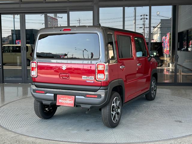 ハスラー ハイブリッドＸ　届出済未使用　メーカー保証付　　　スマートキー　被害軽減ブレーキ　ＬＥＤヘッドライト　ＬＥＤフォグランプ　１５インチアルミホイル　６スピーカー　リモート格納ミラー　シートヒーター（7枚目）