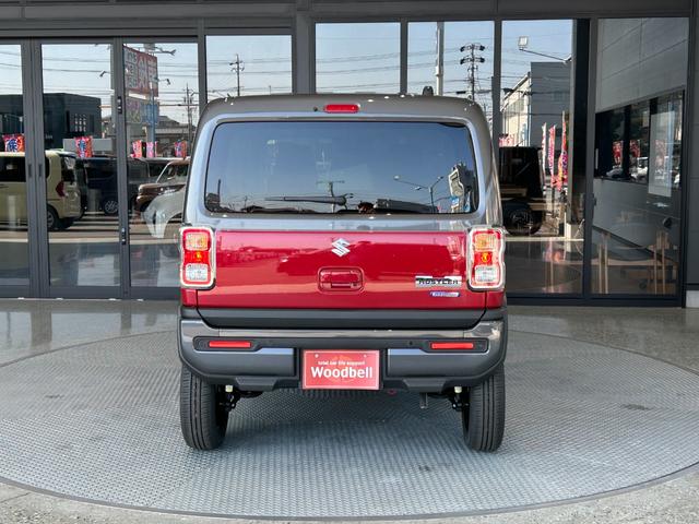 ハスラー ハイブリッドＸ　届出済未使用　メーカー保証付　　　スマートキー　被害軽減ブレーキ　ＬＥＤヘッドライト　ＬＥＤフォグランプ　１５インチアルミホイル　６スピーカー　リモート格納ミラー　シートヒーター（8枚目）