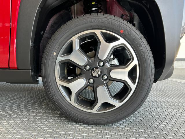 ハスラー ハイブリッドＸ　届出済未使用　メーカー保証付　　　スマートキー　被害軽減ブレーキ　ＬＥＤヘッドライト　ＬＥＤフォグランプ　１５インチアルミホイル　６スピーカー　リモート格納ミラー　シートヒーター（14枚目）