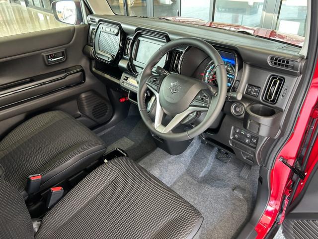 ハスラー ハイブリッドＸ　届出済未使用　メーカー保証付　　　スマートキー　被害軽減ブレーキ　ＬＥＤヘッドライト　ＬＥＤフォグランプ　１５インチアルミホイル　６スピーカー　リモート格納ミラー　シートヒーター（26枚目）